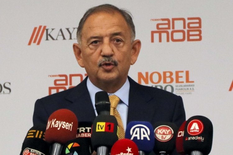 Bakan &Ouml;zhaseki: Fay hatlarına karşı bilin&ccedil;li olmalıyız, doğayla kavga edilemez