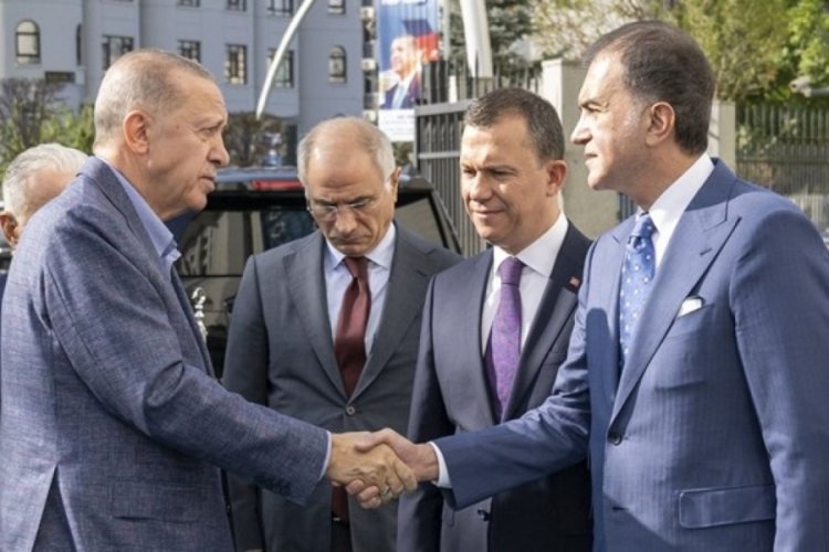 Cumhurbaşkanı Erdoğan, AK Parti Genel Merkezi'nde