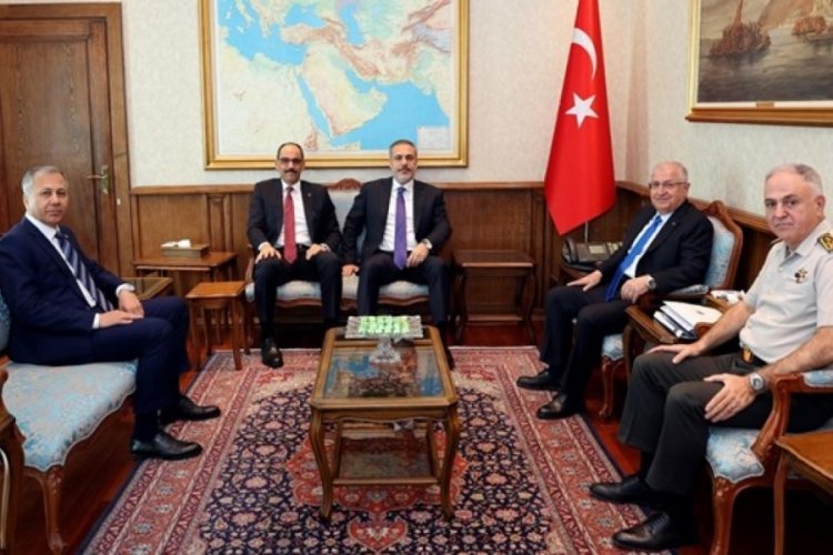 Milli Savunma Bakanlığı'nda kritik g&ouml;r&uuml;şme