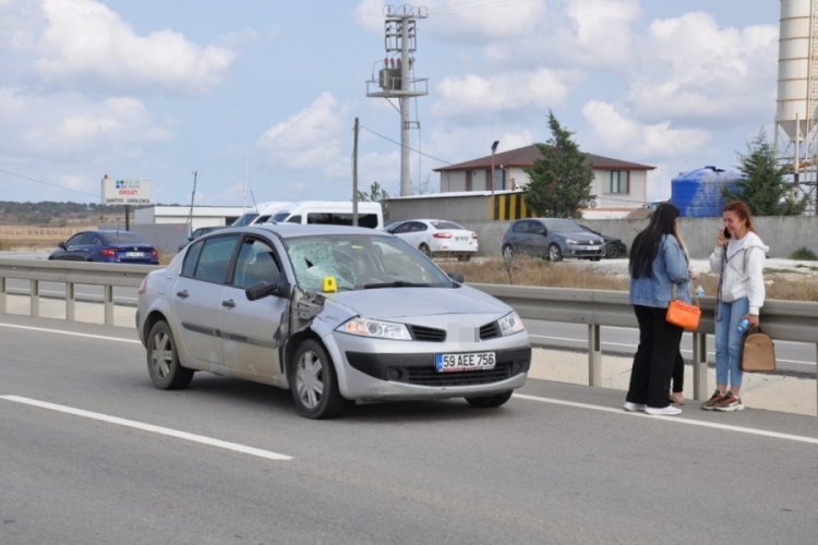 Tekirdağ'da  yolun karşısına ge&ccedil;meye &ccedil;alışan yaşlı adam canından oldu