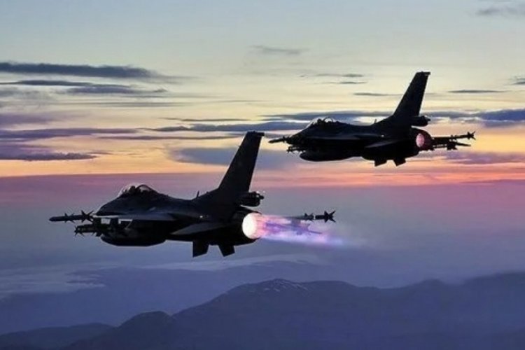 Irak'ın kuzeyine 3. hava harekatı: 22 hedef vuruldu