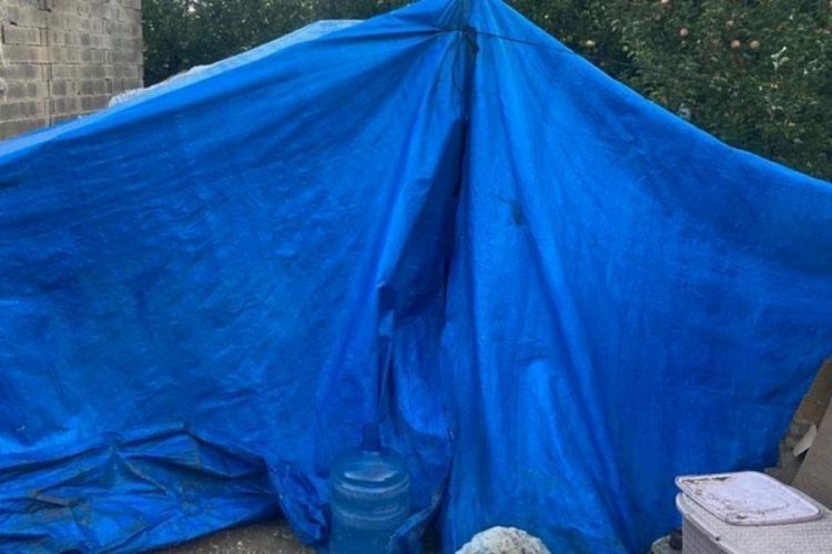 Isparta'da &ccedil;adırda kalan 4'&uuml; &ccedil;ocuk, 6 kişilik aile hastanelik oldu