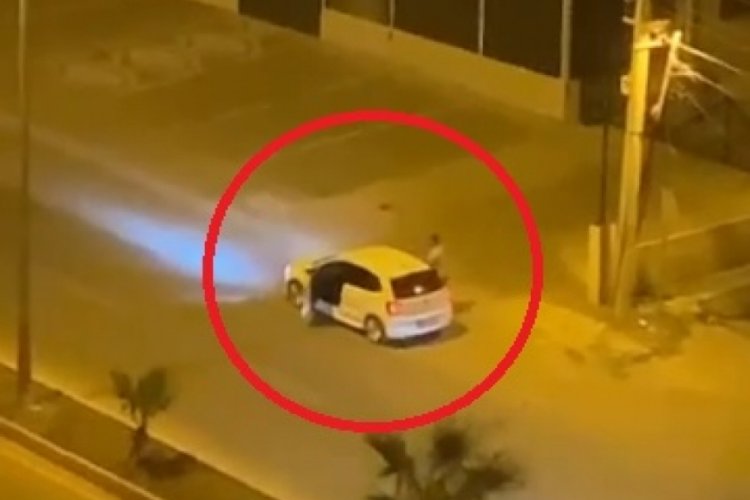 Mersin'de bir kadınının zorla otomobile bindirildiği iddia edildi! Polis &ccedil;alışma başlattı