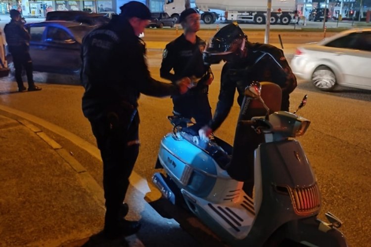 Bursa emniyetinden sıkı denetim
