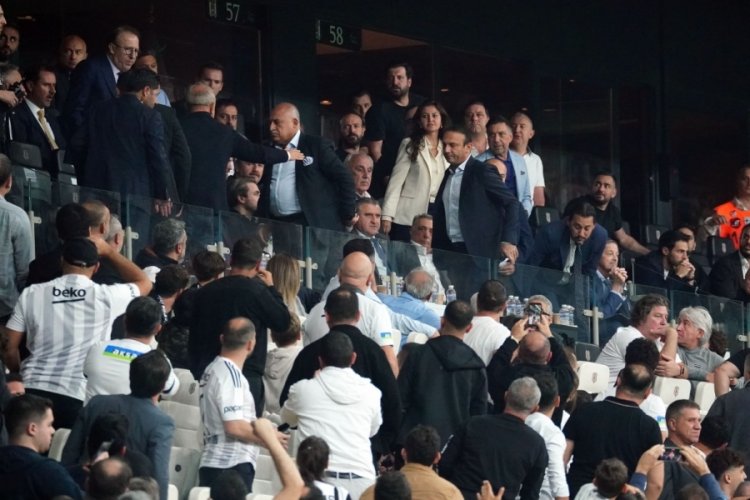 TFF Başkanı B&uuml;y&uuml;kekşi, Beşiktaş Stadyumu'nu terk etti