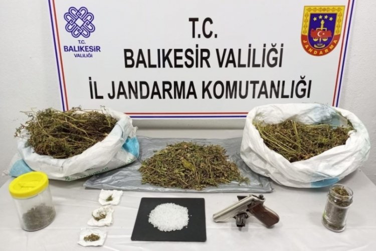 Balıkesir'de uyuşturucu operasyonunda 1 kişi yakalandı