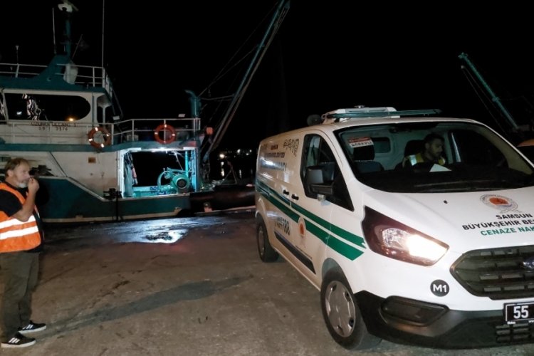 Samsun'da balık&ccedil;ıların ağına ceset takıldı