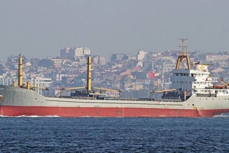 T&uuml;rk kargo gemisi mayına &ccedil;arptı