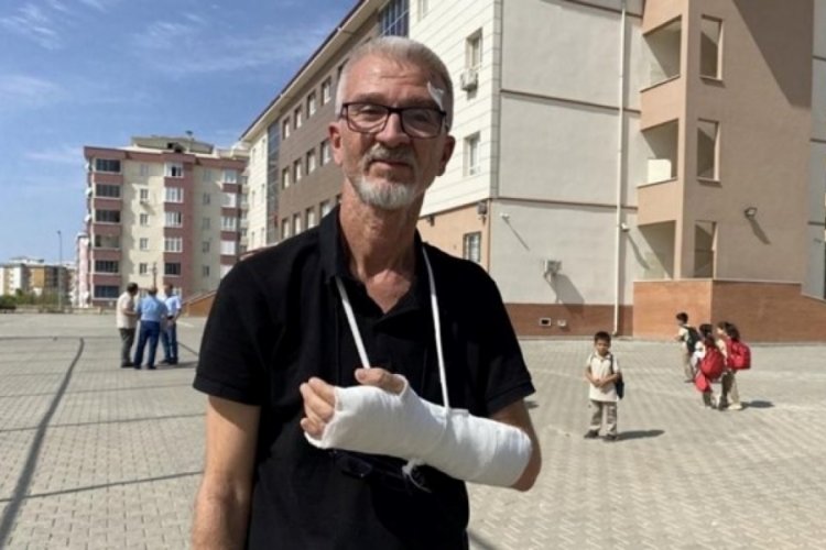 Kahramanmaraş'ta &ouml;ğretmene yumruklu saldırı! Bileği kırıldı