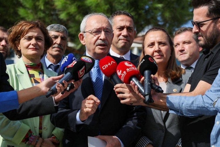 Kılı&ccedil;daroğlu a&ccedil;ıklamalarda bulunuyor