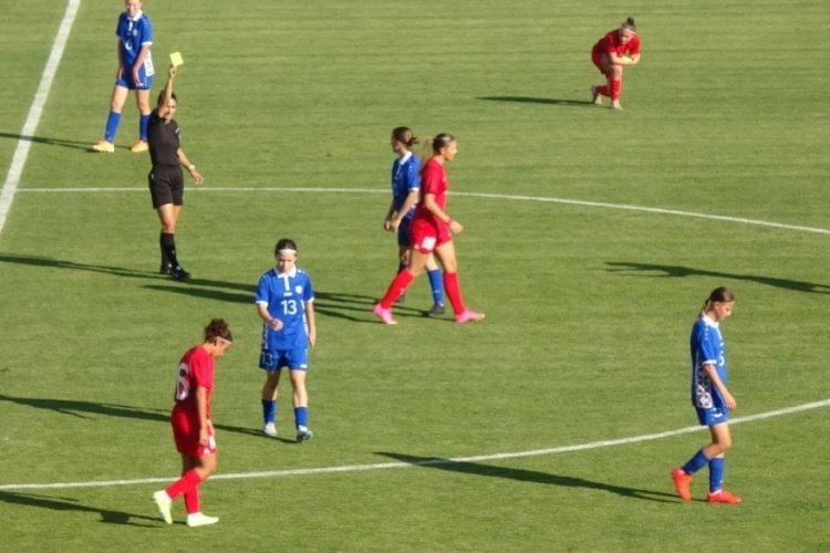U17 Kadın Milli Takımı Avrupa Şampiyonası'nda Moldova'yı 6-2 mağlup etti