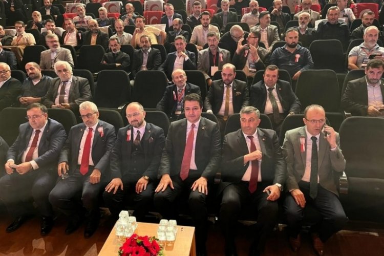 Saadet Partisi Osmangazi İl&ccedil;e'de g&ouml;revi Ali &Ouml;ncel devraldı