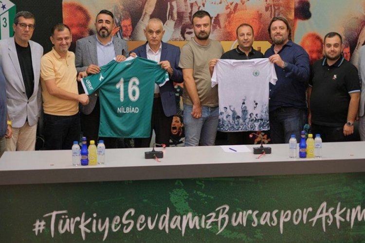 NİLBİAD'dan Bursaspor'a forma desteği