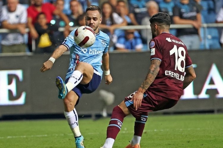 Adana Demirspor, Trabzonspor'u 1-0 mağlup etti