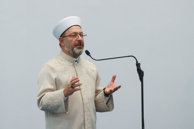 Ali  Erbaş: Kur'an-ı Kerim'e ve Resul&uuml;n&uuml;n s&uuml;nnetine sarılarak y&uuml;r&uuml;meye devam ediyoruz