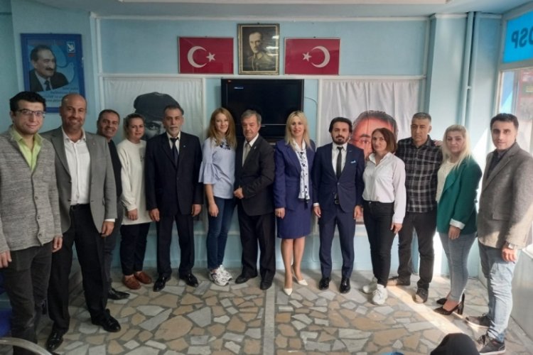 DSP Bursa &Ouml;rg&uuml;t&uuml; temaslarını sıklaştırdı