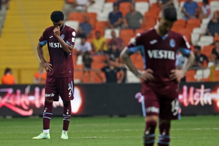 Trabzonspor deplasmanda zorlanıyor
