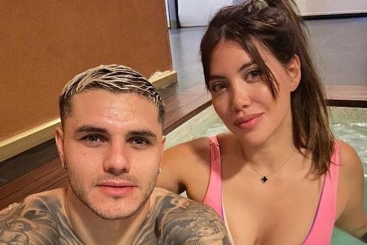 Mauro Icardi'den Wanda'lı paylaşım: En g&uuml;zel hikayesin