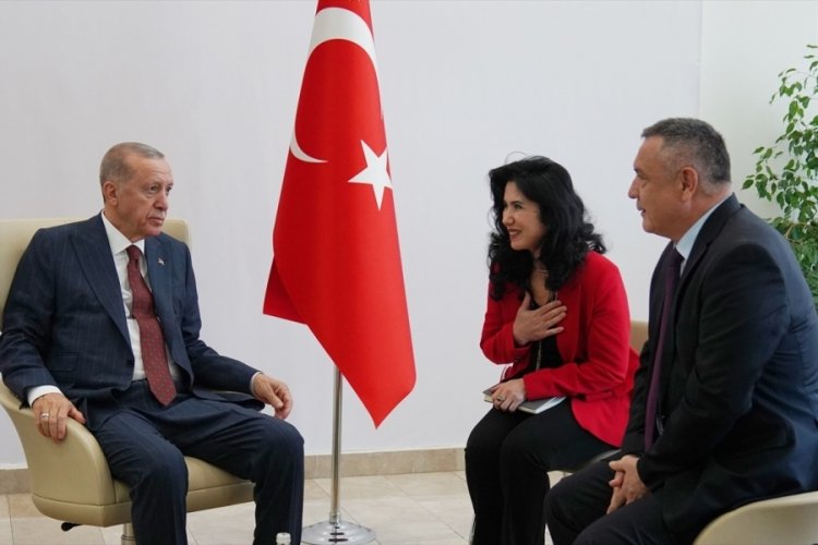 Cumhurbaşkanı Erdoğan, &Ouml;zbekistan Yasama Meclisi Başkanı'nı kabul etti
