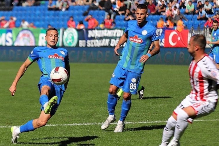 &Ccedil;aykur Rizespor 3 puanı tek golle aldı