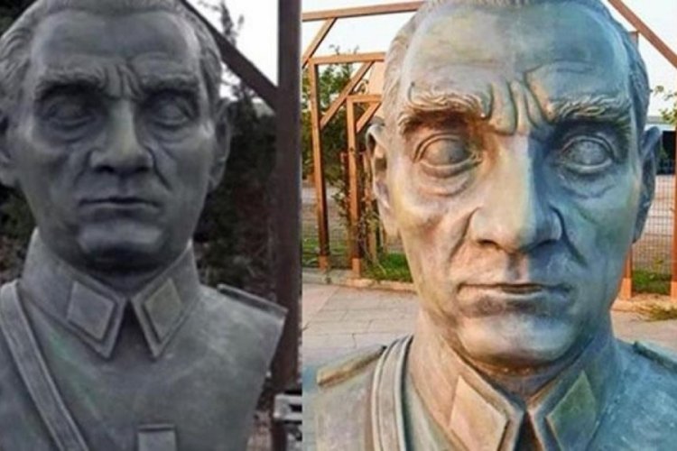 &Ccedil;anakkale'de tepki &ccedil;eken Atat&uuml;rk b&uuml;st&uuml; ile ilgili yeni gelişme