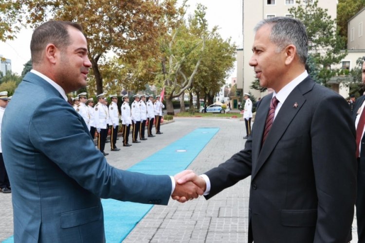 Ali Yerlikaya, Bulgaristanlı mevkidaşı ile bir araya geldi