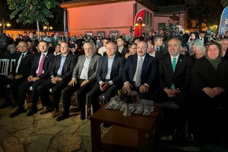 Bursa Mevlevihanesi'nin tanıtım programı yapıldı