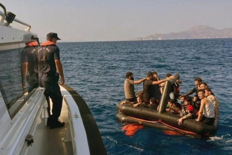 Muğla'da 104 d&uuml;zensiz g&ouml;&ccedil;men kurtarıldı