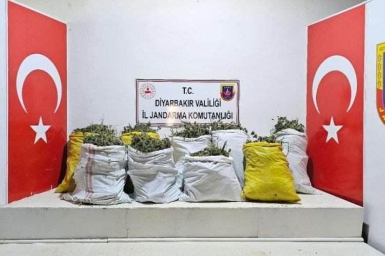 Diyarbakır Lice'de uyuşturucu operasyonu