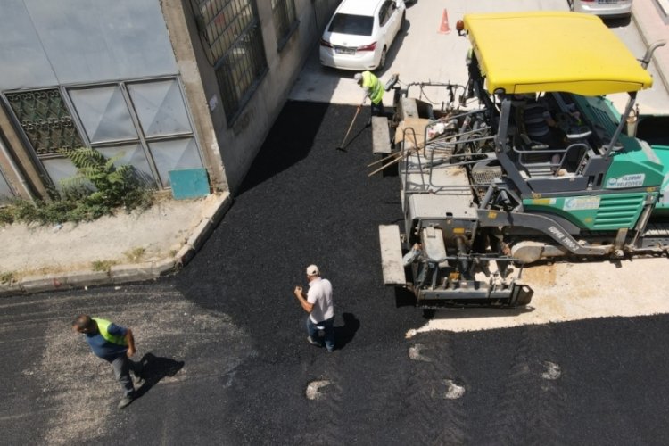 Yıldırım Belediyesi cadde ve sokakları yenileniyor