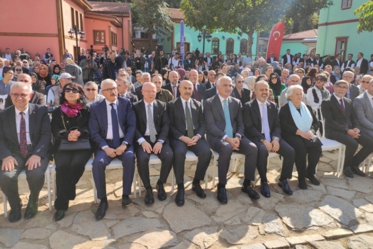 K&uuml;lt&uuml;r ve Turizm Bakanı Ersoy'un katılımıyla Bursa Mevlevihanesi a&ccedil;ıldı