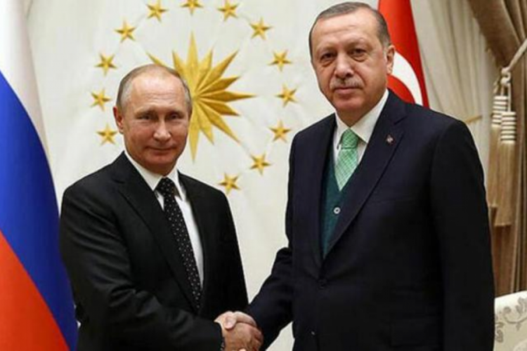 Cumhurbaşkanı Erdoğan, Rusya lideri Putin ile g&ouml;r&uuml;şt&uuml;
