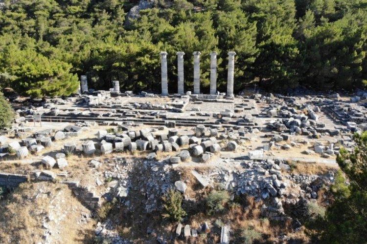 BU&Uuml;'l&uuml; akademisyenin projesi Priene Antik Kenti'nde turizme katkısını artıracak
