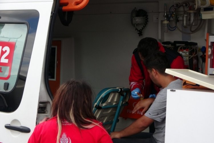İstanbul'da ka&ccedil;ak alkol deposunda yangın: 1 Yaralı