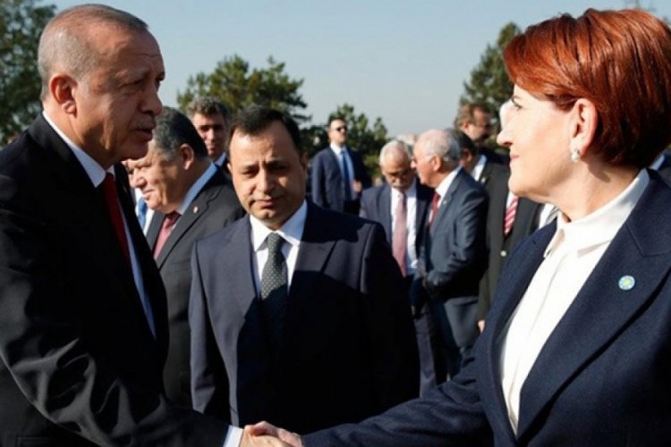 Erdoğan'ın ittifak &ccedil;ağrısına Akşener'den yanıt gecikmedi