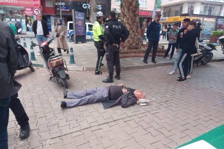 Bursa'da alkol komasına giren şahıs hastaneye kaldırıldı