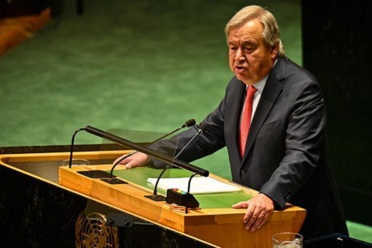 BM Genel Sekretesi Guterres'ten Gazze i&ccedil;in hayati malzeme &ccedil;ağrısı