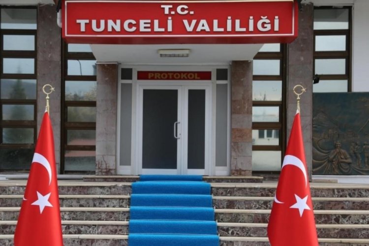 Tunceli'de g&ouml;steri ve y&uuml;r&uuml;y&uuml;şlere 4 g&uuml;nl&uuml;k yasak