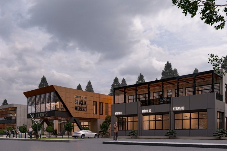 Bursa'da &Uuml;niversite kamp&uuml;s&uuml;ne modern gen&ccedil;lik merkezi