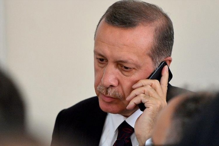 Cumhurbaşkanı Erdoğan, BAE Devlet Başkanı Nahyan ile g&ouml;r&uuml;şt&uuml;