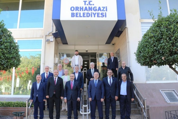 Bursa Valisi Mahmut Demirtaş Orhangazi'yi ziyaret etti