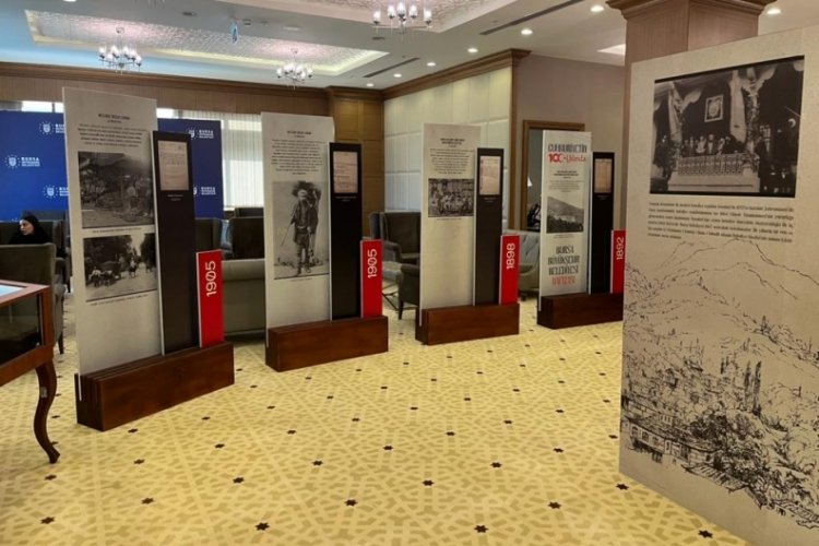Bursa B&uuml;y&uuml;kşehir Belediyesi Hafızası Sergisi a&ccedil;ıldı