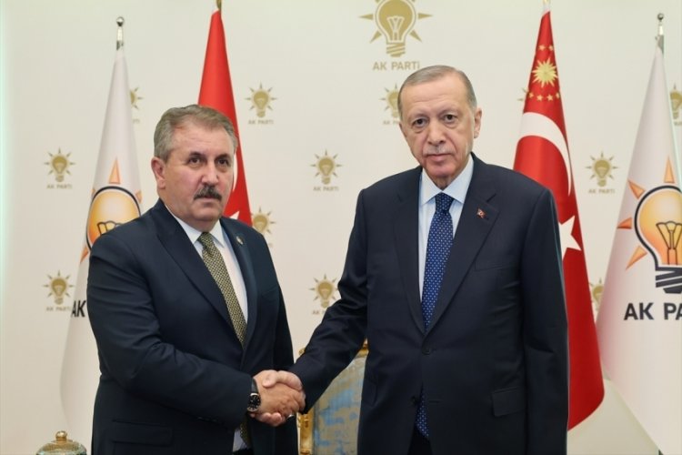 Erdoğan, Destici ile g&ouml;r&uuml;şt&uuml;