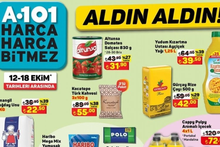 A101'de y&uuml;zde 40 Cumhuriyet indirimi