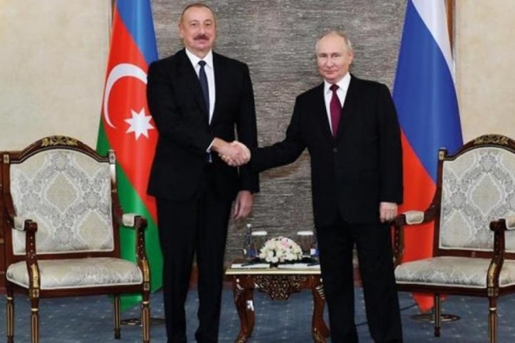 Aliyev ve Putin, Bişkek'te bir araya geldi