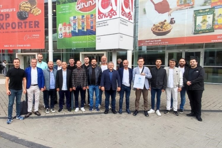 Bursa Ticaret Borsası &uuml;yeleri Anuga Gıda Fuarı'nda sekt&ouml;rdeki global gelişmeleri inceledi