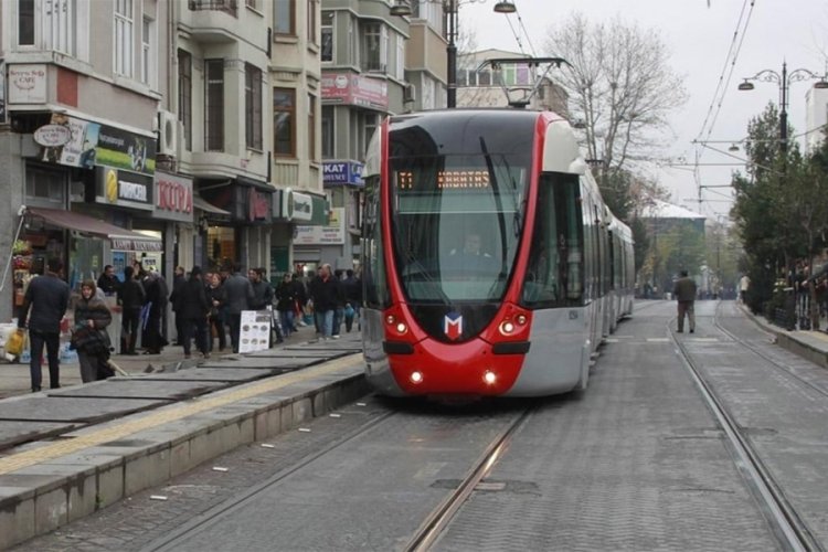 İstanbul'da Kabataş-Bağcılar tramvay hattı seferlerine d&uuml;zenleme