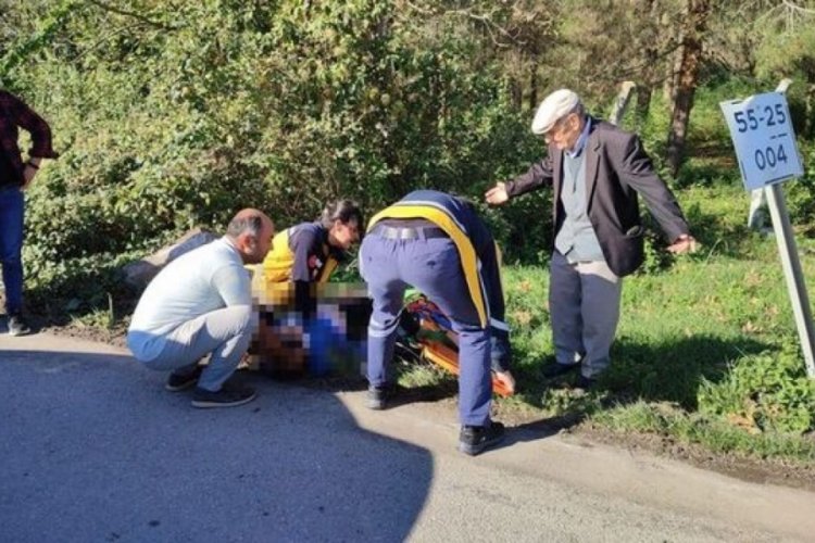 Samsun'da akrabasının cenazesine giderken ge&ccedil;irdiği kazada can verdi