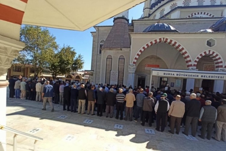 Bursa'da saldırılarda hayatını kaybeden Filistinliler i&ccedil;in gıyabi cenaze namazı kılındı