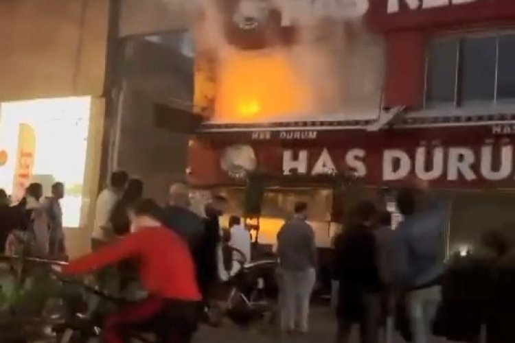 Bursa'da korkutan yangın